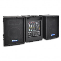 Sistem portabil audio Skytec DJ 800, mixer,amplificator 200W foto