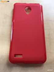 Husa Vodafone Smart Prime 7 TPU Rosie foto