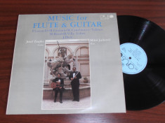 JOSEF ZSAPKA/MILOS JURKOVIC-MUSIC FOR FLUTE &amp;amp; GUITAR disc vinil vinyl pickup foto