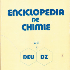 ENCICLOPEDIE DE CHIMIE -VOL 5 -DEU -DZ