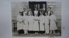 Spitalul clinico-obstetrical Maternitatea, foto de grup interbelica foto