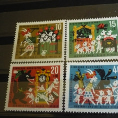 GERMANIA 1963 – POVESTI FRATII GRIMM, serie nestampilata, DF23