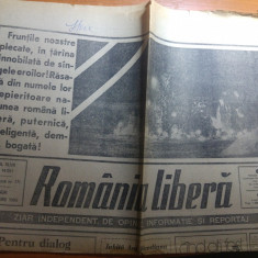 ziarul romania libera 12 ianuarie 1990 - art. despre ana blandiana