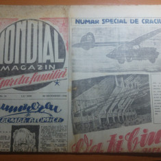 ziarul mondial -gazeta familiei 22 decembrie 1946 - numar special de craciun