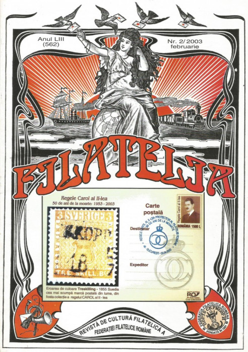 5A(000) revista-FILATELIA pe anul 2003