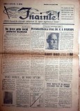 LOT 3 ZIARE / ZIAR VECHI - INAINTE = 11,18 , 25 APRILIE 1948 ,GAZETA OSTASEASCA