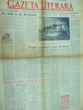 Gazeta literara 30 august 1956 desene Ross Gion Sirato Luchian Aman Grigorescu