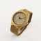 Ceas de Lemn Casual Wood Watch WD-1 Curea Piele Naturala Bambus Japan Movement