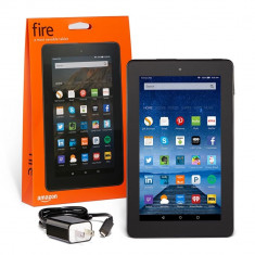 Tableta Kindle Fire 7 inch Wi-Fi 8 GB Neagra Quad-core 1.3 GHz 7 ORE PRODUS NOU foto