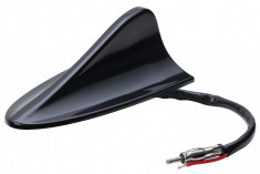 Antena auto rechin GPS FM-AM pentru radio Shark Fin 12V foto