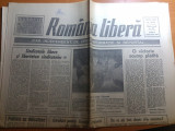Ziarul romania libera 9 februarie 1990- art.&quot;o victorie scump platita &quot;