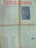 Gazeta literara 6 decembrie 1956 desene Ross C. Cretoiu - Seinescu O. Angheluta, Anton Pann