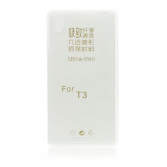 Husa Sony Xperia T3| Ultra Slim 0,3mm|Transparent|Blue Star foto