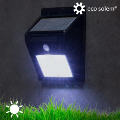 Lumina Solara cu Senzor de Miscare Eco Solem foto