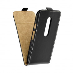 Husa Motorola Moto G3 XT1541 Flip Case Inchidere Magnetica Black foto