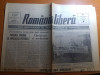 Ziarul romania libera 28 februarie 1990-art. &quot; revolutie fara aprobare &quot;