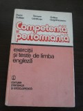 EXERCITII SI TESTE DE LIMBA ENGLEZA * Competenta si Performanta - H. Huluban