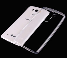 Husa LG G3 - Gel TPU Ultra Slim Transparenta foto