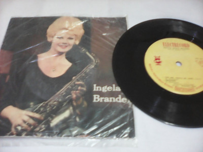 DISC VINIL RECITAL INGELA BRANDER RARITATE!!EDC 342 STARE FOARTE BUNA 1963 foto