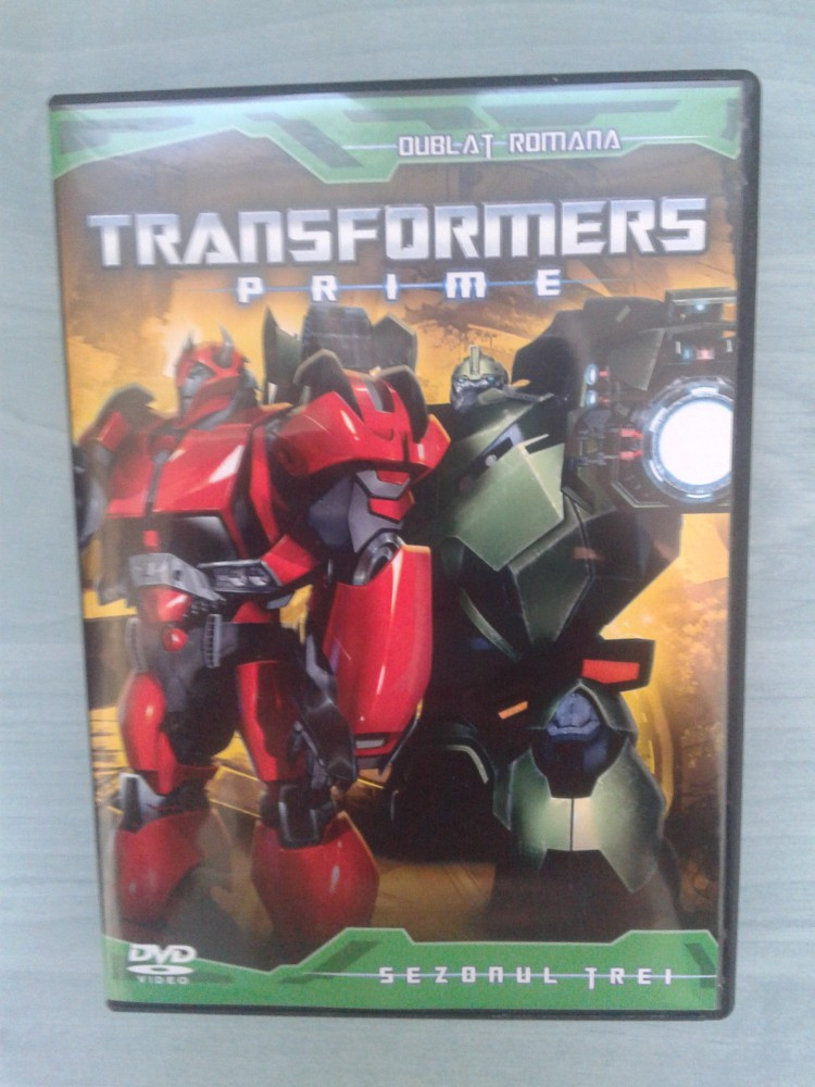 Transformers Prime - Sezonul 3 - 6 DVD-uri Desene Animate Dublate Romana |  arhiva Okazii.ro