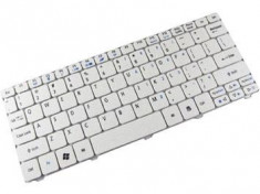 Tastatura laptop Acer Aspire One D260 white foto