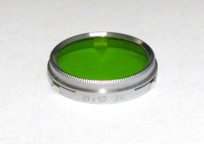 Filtru verde camera filmat B+W 29mm(171) foto