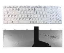 Tastatura laptop Toshiba L50D white foto