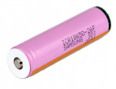 Baterie Samsung ICR18650 2600mah button top cu PCB foto