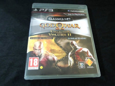 Joc God of War Collection II, PS3, original, alte sute de jocuri! foto