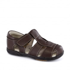 Sandale baieti Sydney Choco Brown foto