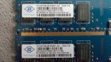 Cumpara ieftin Kit 4 Gb DDR 2 NANYA , 2 x 2 Gb 800 MHz PC2-6400U-666 ,Desktop