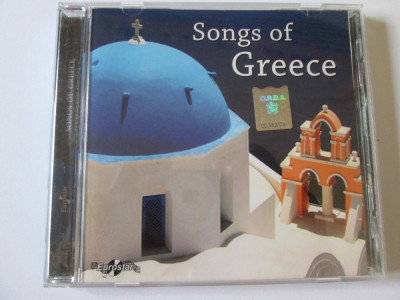 CD EUROSTAR/SONGS OF GREECE STARE F.BUNA foto