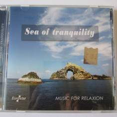 CD EUROSTAR/MUSIC FOR RELAXION ALBUMUL SEA OF TRANQUILITY STARE F.BUNA