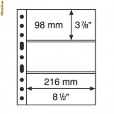 Folii Folie Bancnote GRANDE 3C Leuchtturm Dimensiune A4 foto