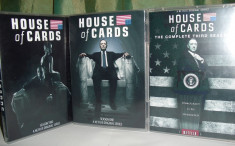 House of Cards 2013 Culisele puterii 4 sezoane DVD foto