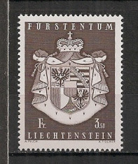 Liechtenstein.1969 Stema de Stat CL.50 foto