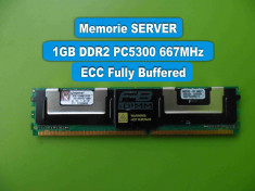 Memorie Server DDR2 1GB PC2 5300 667MHz ECC Kingston KTH-XW667LP foto