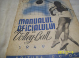 Manualul oficialului de volley-ball -1949