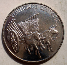 B.894 REPUBLICA DOMINICANA 25 CENTAVOS 1991 XF/AUNC foto