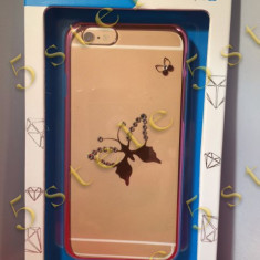 Husa Capac Astrum CLASSIC BUTTERFLY Apple iPhone 6/6s Pink