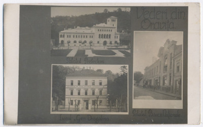 1586 - ORAVITA, Caras-Severin - old postcard, real PHOTO - unused - 1935 foto