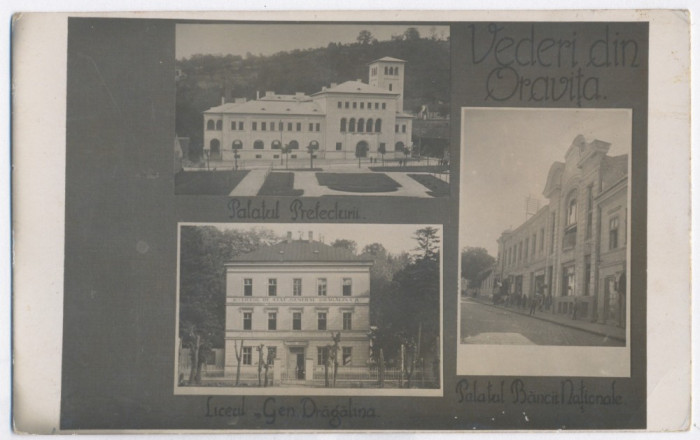 1586 - ORAVITA, Caras-Severin - old postcard, real PHOTO - unused - 1935