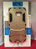 Husa Capac Astrum TC IRONMAN Samsung G925 Galaxy S6 EDGE Gold, Auriu, Samsung Galaxy S6 Edge, Plastic