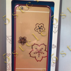 Husa Capac Astrum BLOSSOMING Apple iPhone 6/6s Plus Gri