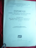 A.Popovici B- Experiente asupra cresterii si autofecundatiei la Lymnaea 1929