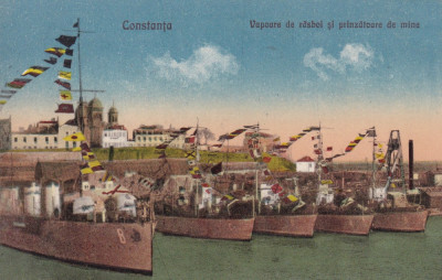 CONSTANTA VAPOARE DE RAZBOI SI PRINZATOARE DE MINE EDITURA G. T. CONSTANTA foto