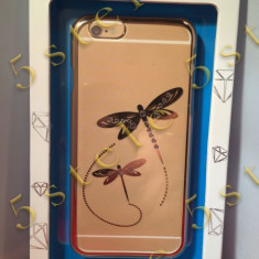 Husa Capac Astrum DRAGONFLY Apple iPhone 6/6s Gold