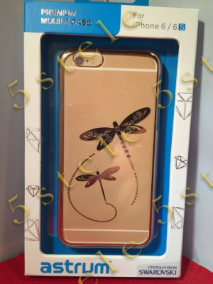 Husa Capac Astrum DRAGONFLY Apple iPhone 6/6s Gold foto