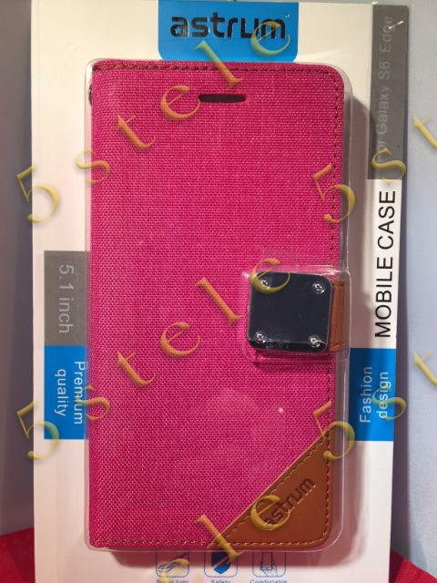Husa Flip Astrum FC MATTE BOOK Samsung G920 Galaxy S6 Pink