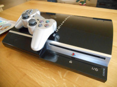 Playstation 3 fat (PS3) 300 GB + 2 jocuri foto